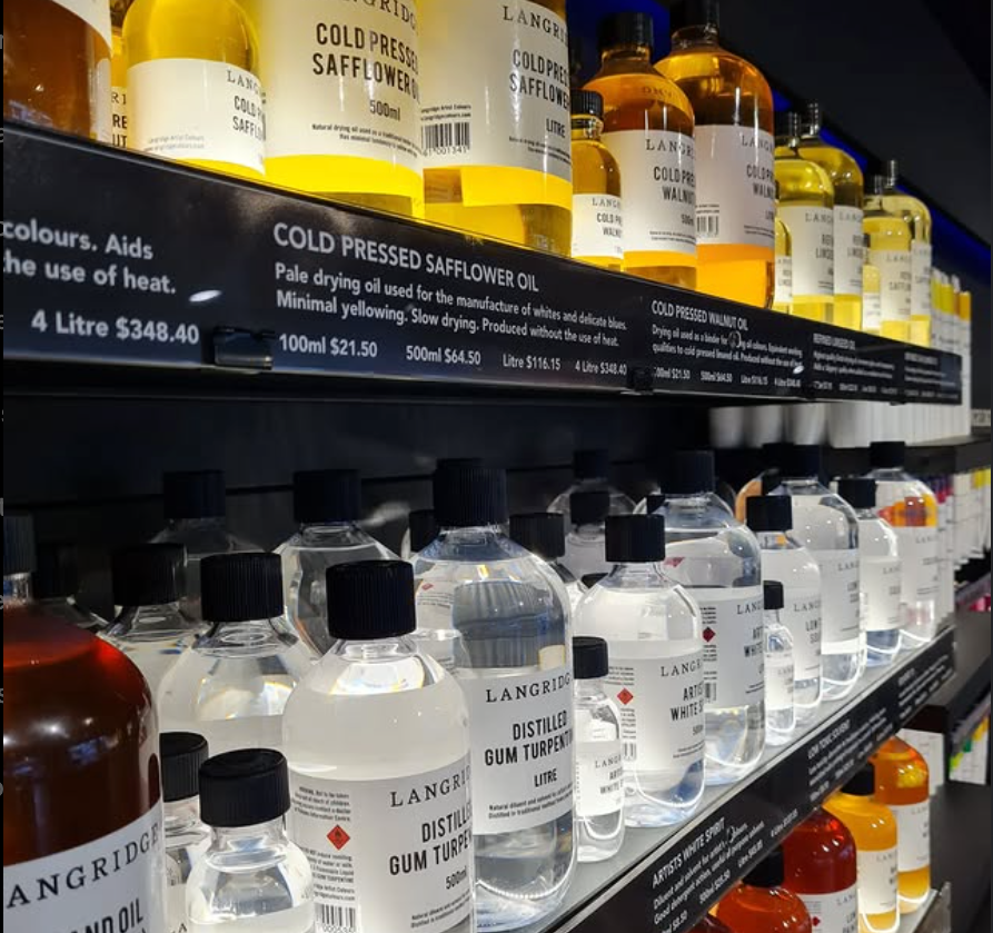 A Brief Guide to Solvents for Oil Painters