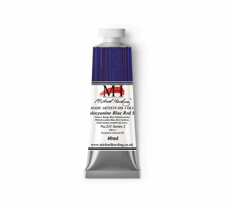 Michael Harding Phthalocyanine Blue Red Shade 231