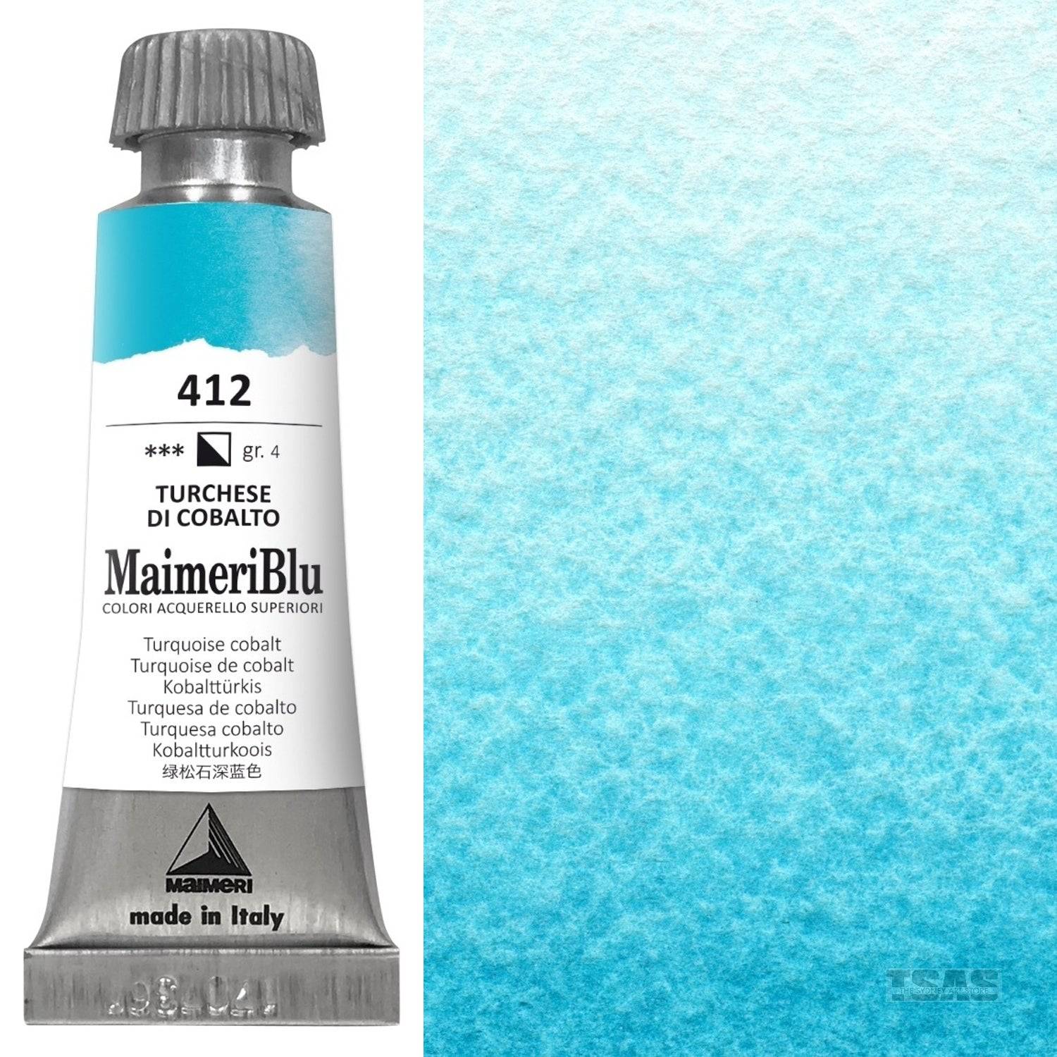 MAIMERI BLU MAIMERI BLU 412 Maimeri Blu 12ml Turquoise Cobalt