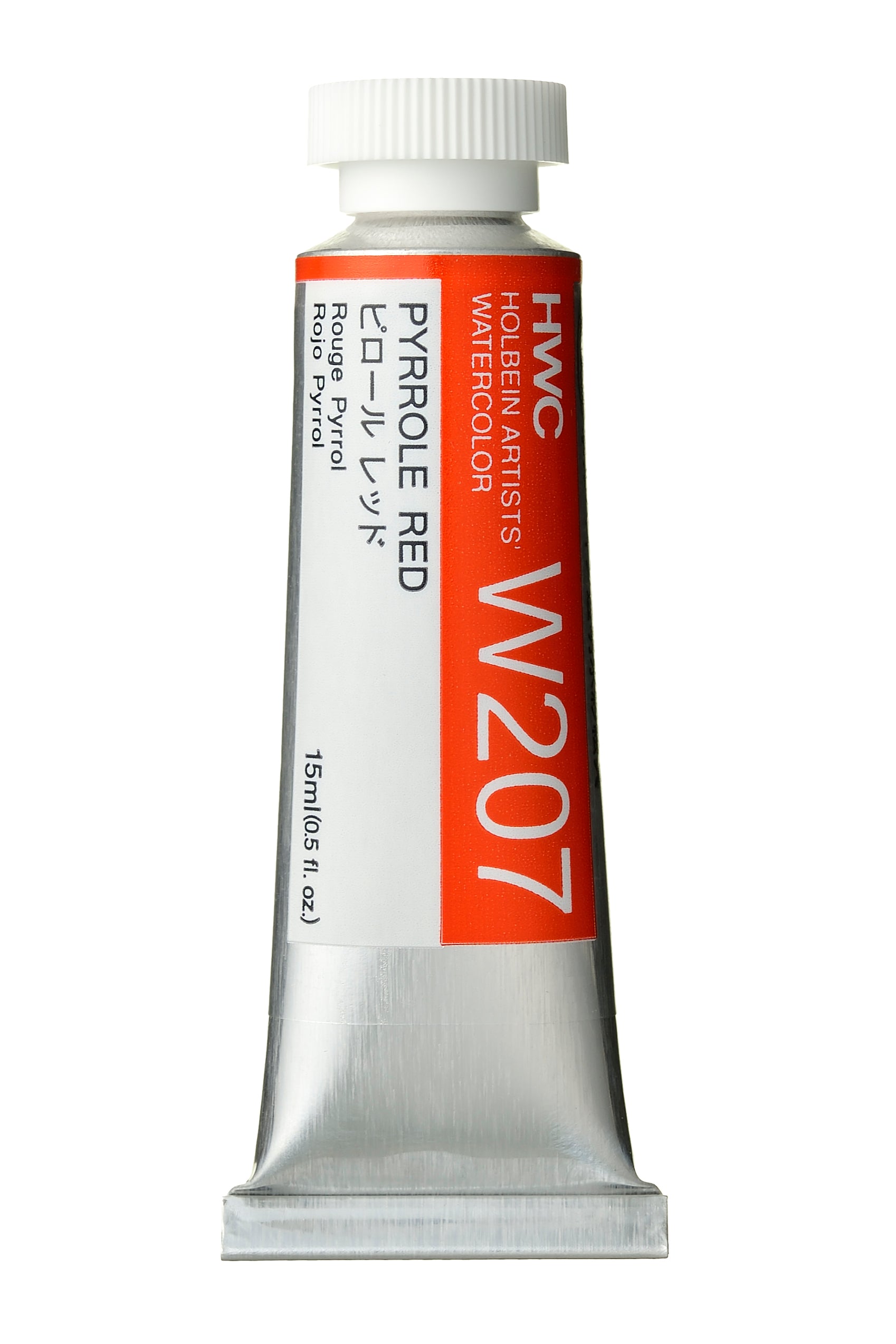 Holbein Watercolour 15ml W207 Pyrrole Red