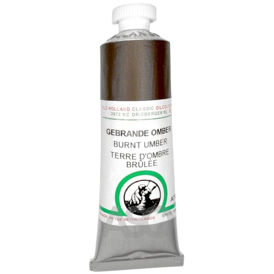 OLD HOLLAND OLD HOLLAND A70 Old Holland Oil Colour Burnt Umber