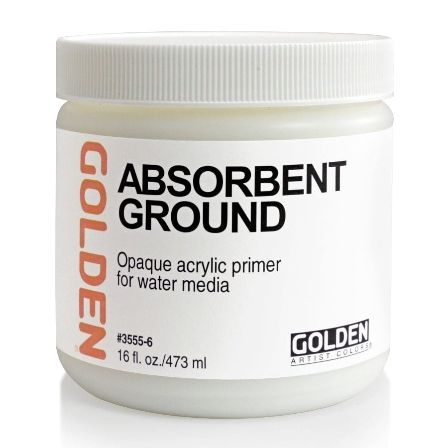 GOLDEN GROUNDS GOLDEN 473ml Absorbent Ground for Watercolour & Acrylic Painting