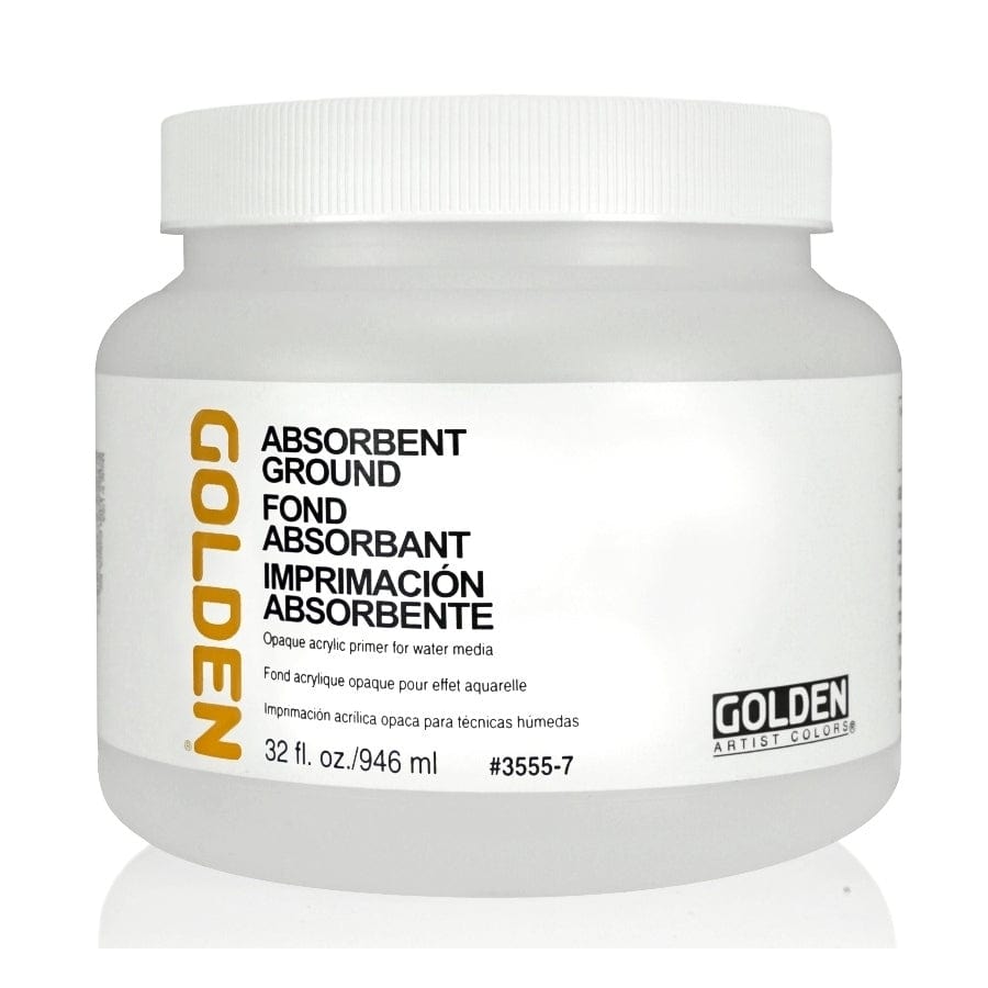 GOLDEN GROUNDS GOLDEN 946ml Absorbent Ground for Watercolour & Acrylic Painting