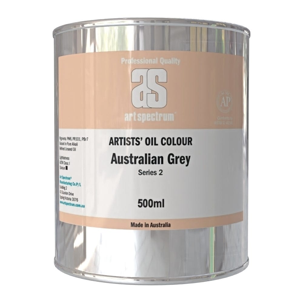 ART SPECTRUM OILS ART SPECTRUM 500ml Art Spectrum Australian Grey