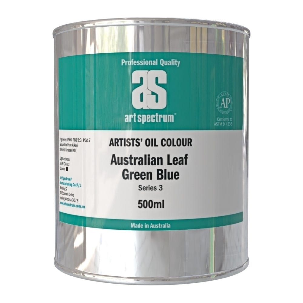 ART SPECTRUM OILS ART SPECTRUM 500ml Art Spectrum Australian Leaf Green Blue