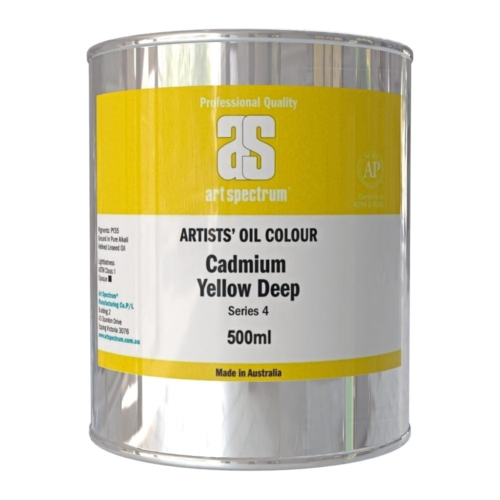 ART SPECTRUM OILS ART SPECTRUM 500ml Art Spectrum Cadmium Yellow Deep