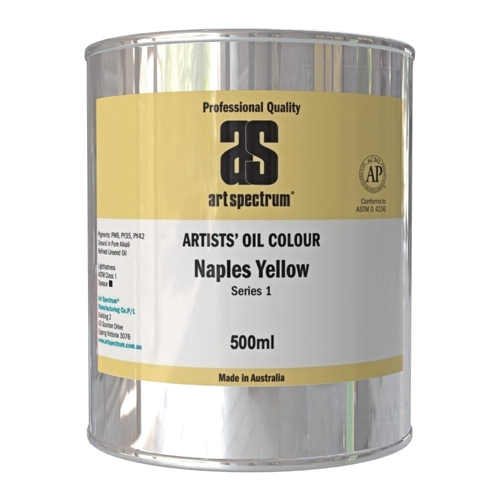 ART SPECTRUM OILS ART SPECTRUM 500ml Art Spectrum Naples Yellow