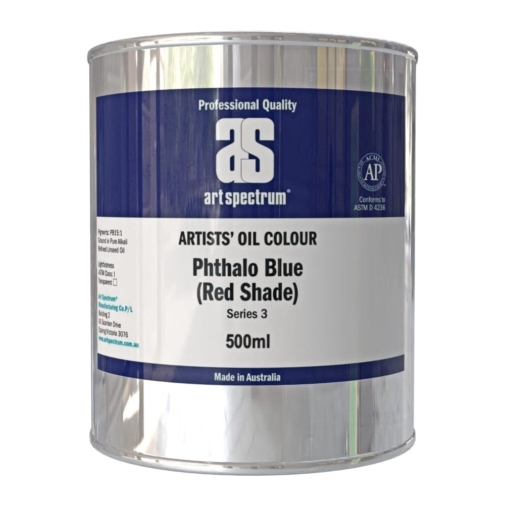 ART SPECTRUM OILS ART SPECTRUM 500ml Art Spectrum Phthalo Blue (Red Shade)