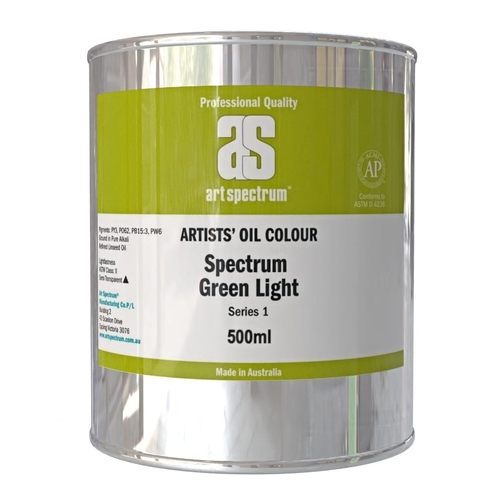 ART SPECTRUM OILS ART SPECTRUM 500ml Art Spectrum - Spectrum Green Light
