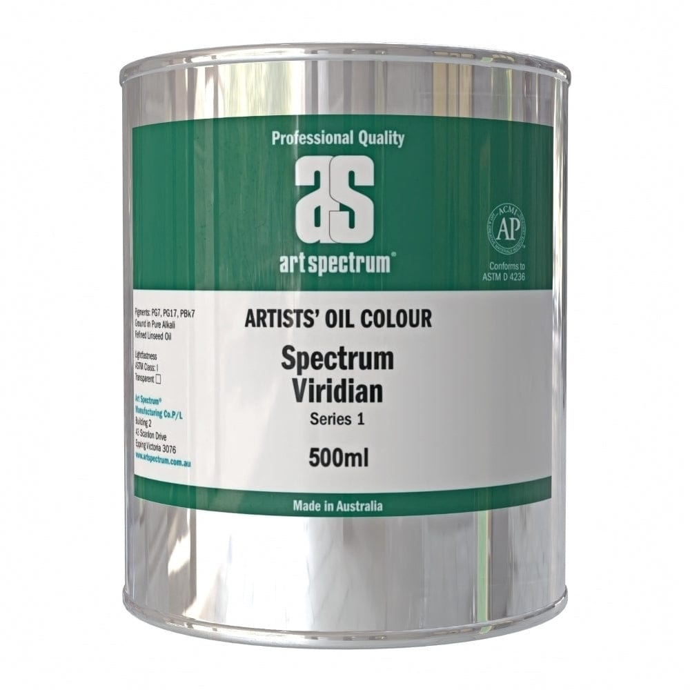 ART SPECTRUM OILS ART SPECTRUM 500ml Art Spectrum - Spectrum Viridian