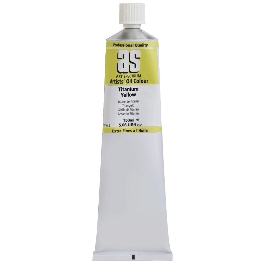 ART SPECTRUM OILS ART SPECTRUM 150ml Art Spectrum Titanium Yellow