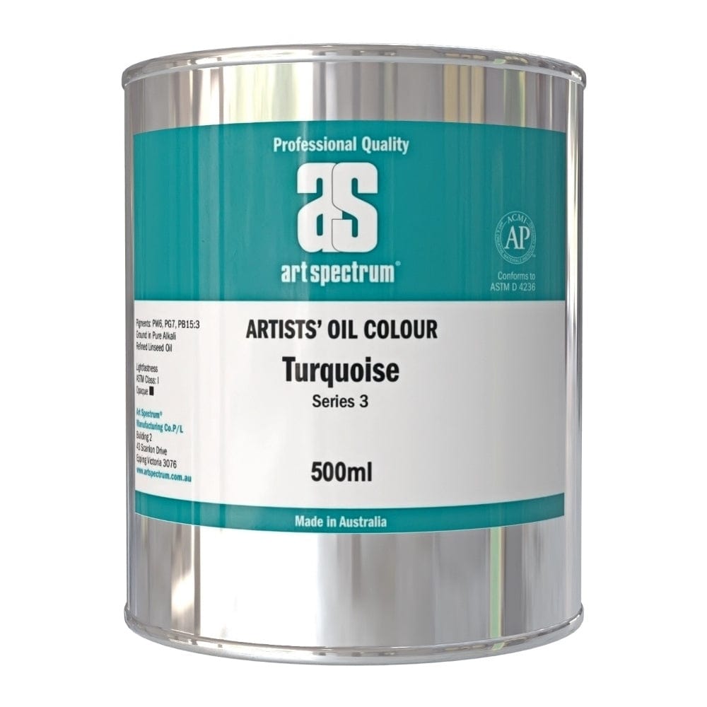 ART SPECTRUM OILS ART SPECTRUM 500ml Art Spectrum Turquoise