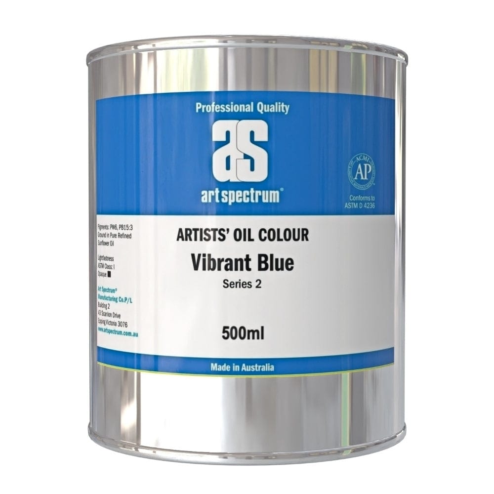 ART SPECTRUM OILS ART SPECTRUM 500ml Art Spectrum Vibrant Blue