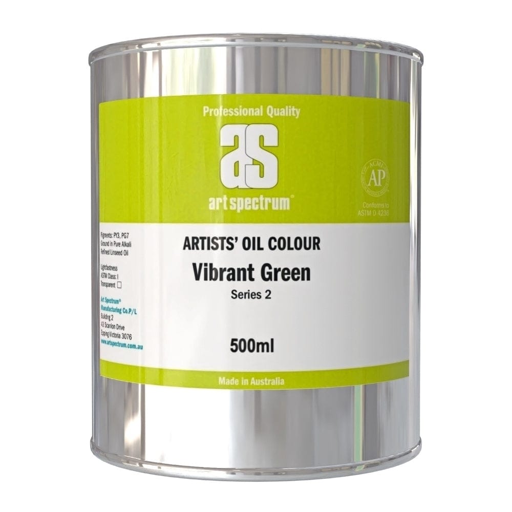 ART SPECTRUM OILS ART SPECTRUM 500ml Art Spectrum Vibrant Green