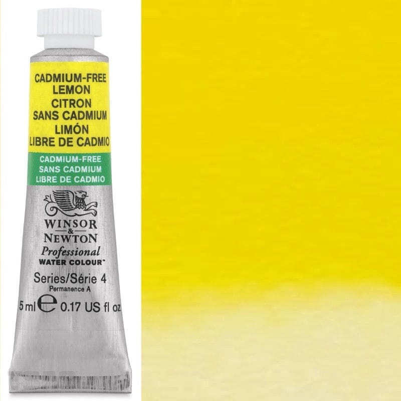 WINSOR & NEWTON WATERCOLOURS WINSOR & NEWTON Cadmium Free Lemon Winsor & Newton Watercolours 5ml