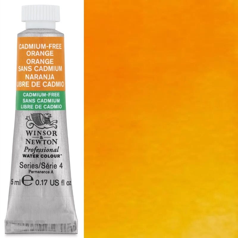WINSOR & NEWTON WATERCOLOURS WINSOR & NEWTON Cadmium Free Orange Winsor & Newton Watercolours 5ml