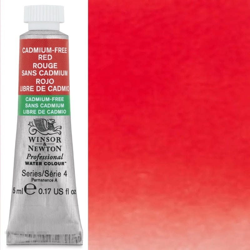WINSOR & NEWTON WATERCOLOURS WINSOR & NEWTON Cadmium Free Red Winsor & Newton Watercolours 5ml