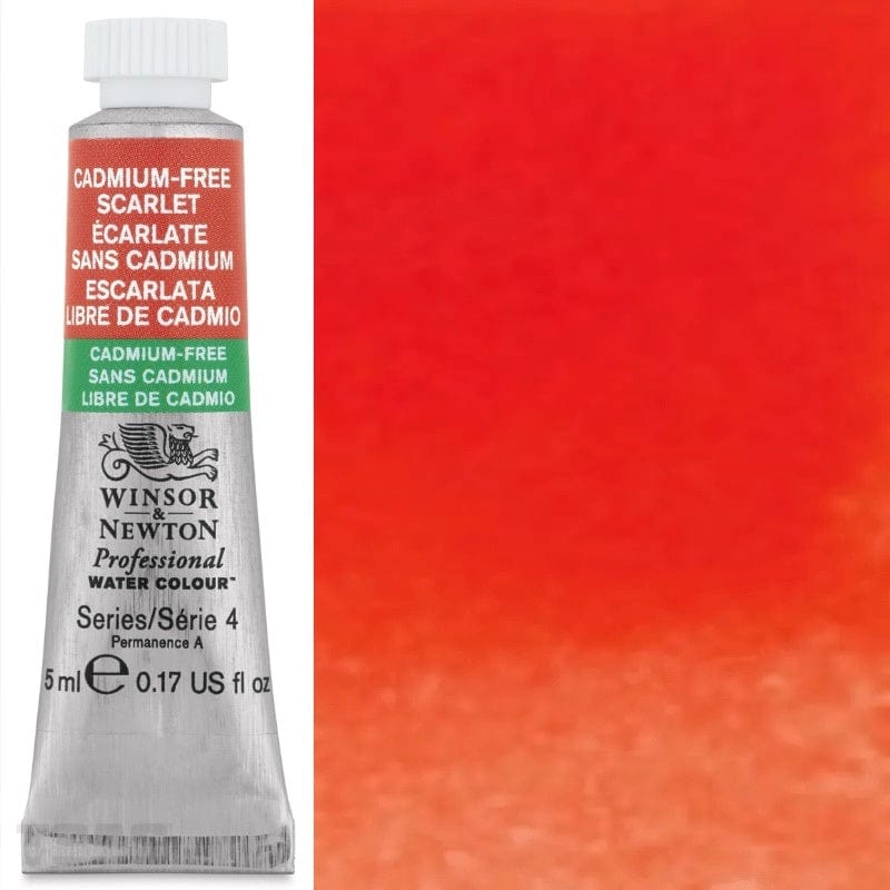 WINSOR & NEWTON WATERCOLOURS WINSOR & NEWTON Cadmium Free Scarlet Winsor & Newton Watercolours 5ml