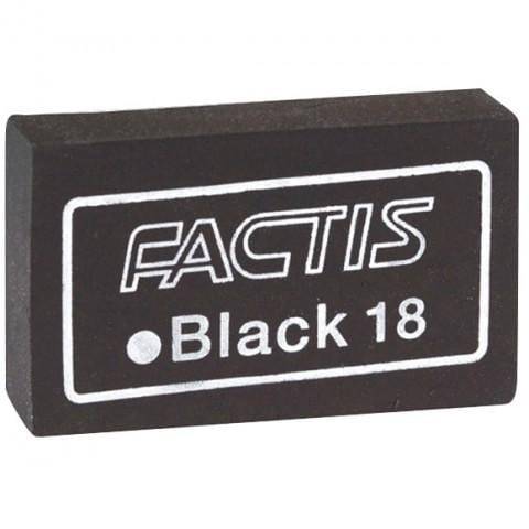 GENERALS GENERALS 2cm x 4cm Generals Factis Black Soft Eraser