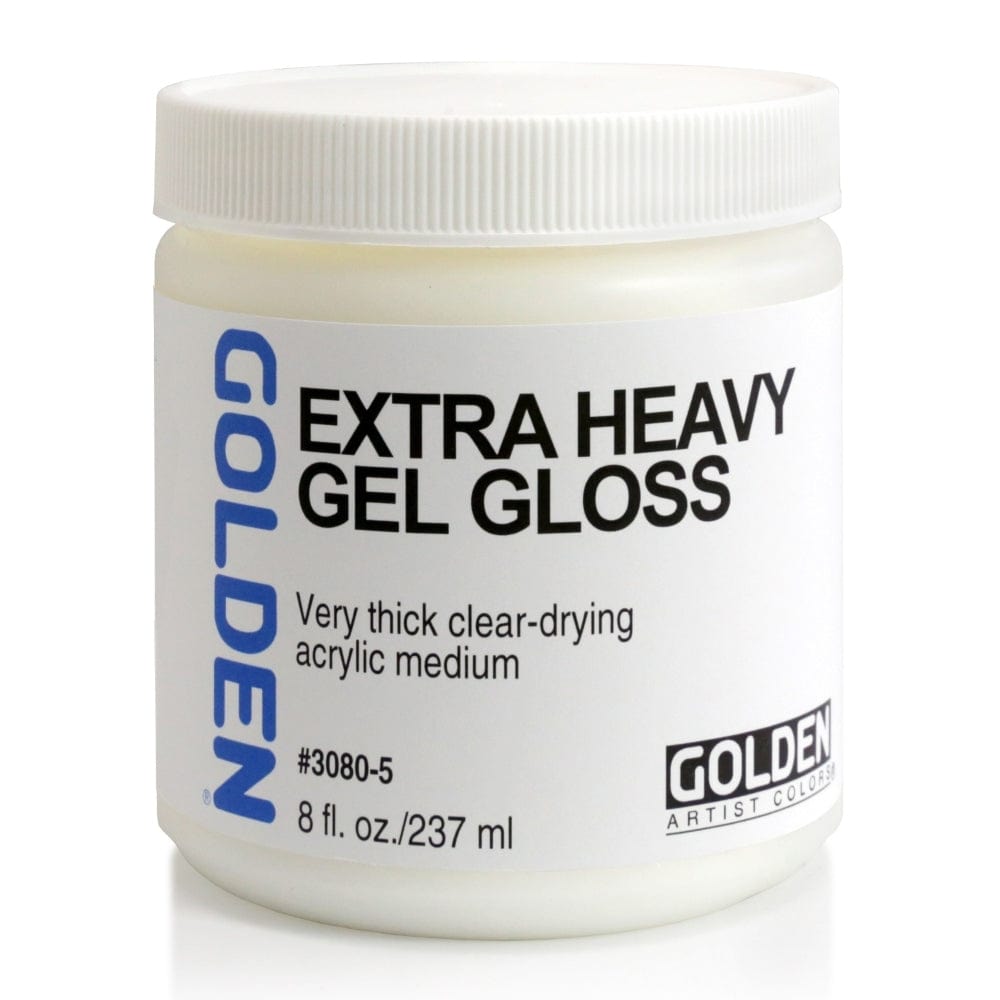 GOLDEN MEDIUMS GOLDEN 236ml Discontinued Golden Acrylic Extra Heavy Gel (Gloss)