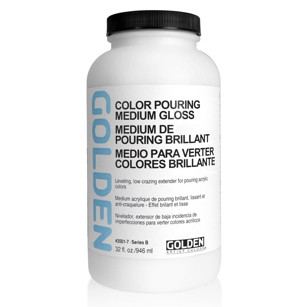 GOLDEN MEDIUMS GOLDEN 946ml Golden Colour Pouring Medium Gloss