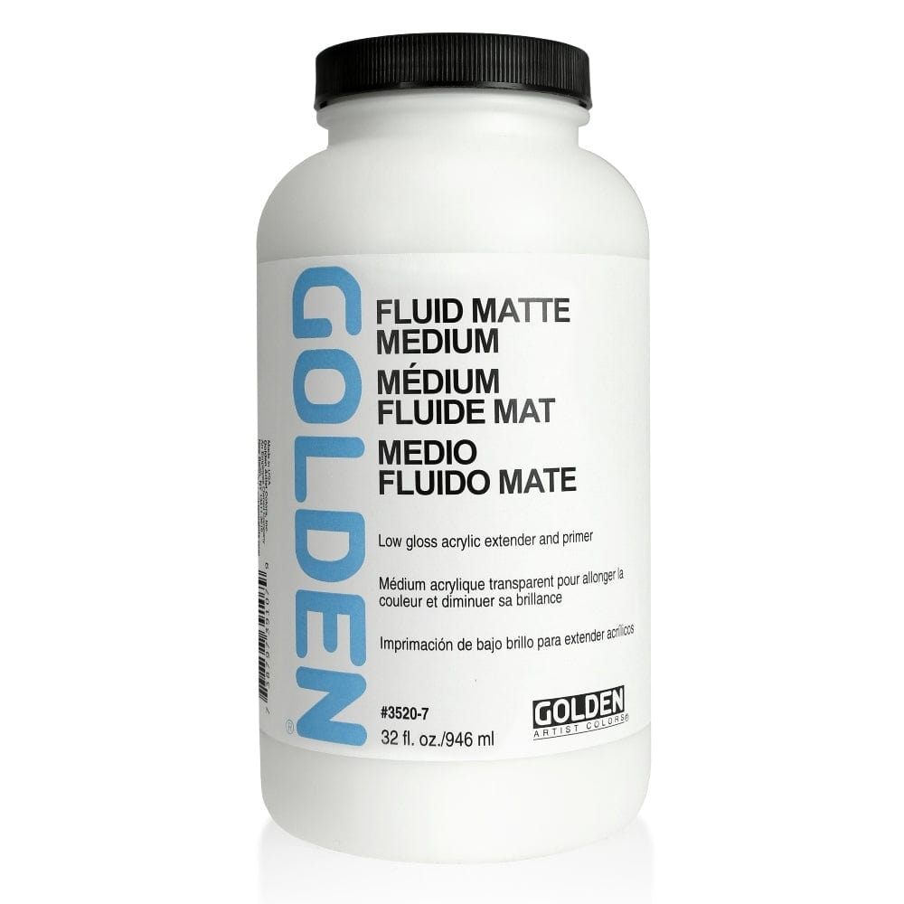 GOLDEN MEDIUMS GOLDEN 946ml Golden Fluid Matte Medium