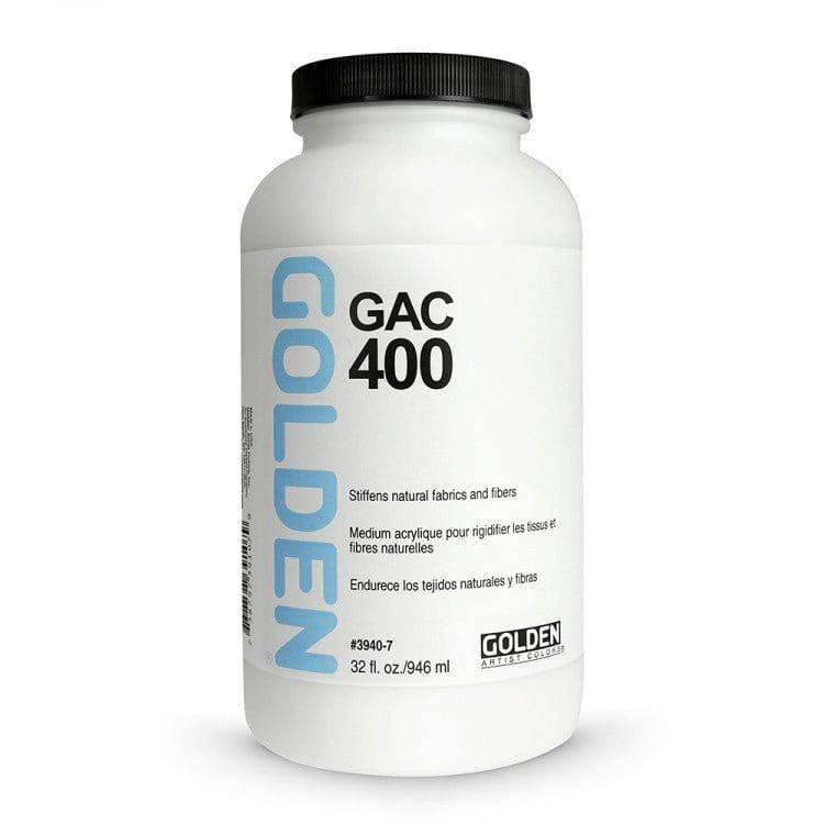 GOLDEN MEDIUMS GOLDEN 946ml Golden GAC 400 Fabric Stiffener