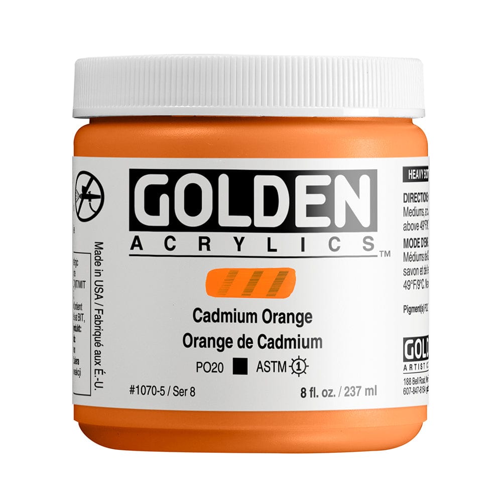 GOLDEN HEAVY BODY GOLDEN 236ml Golden HEAVY BODY C.P. Cadmium Orange