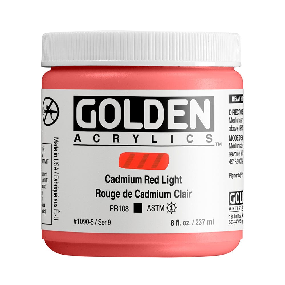 GOLDEN HEAVY BODY GOLDEN 236ml Golden HEAVY BODY C.P. Cadmium Red Light