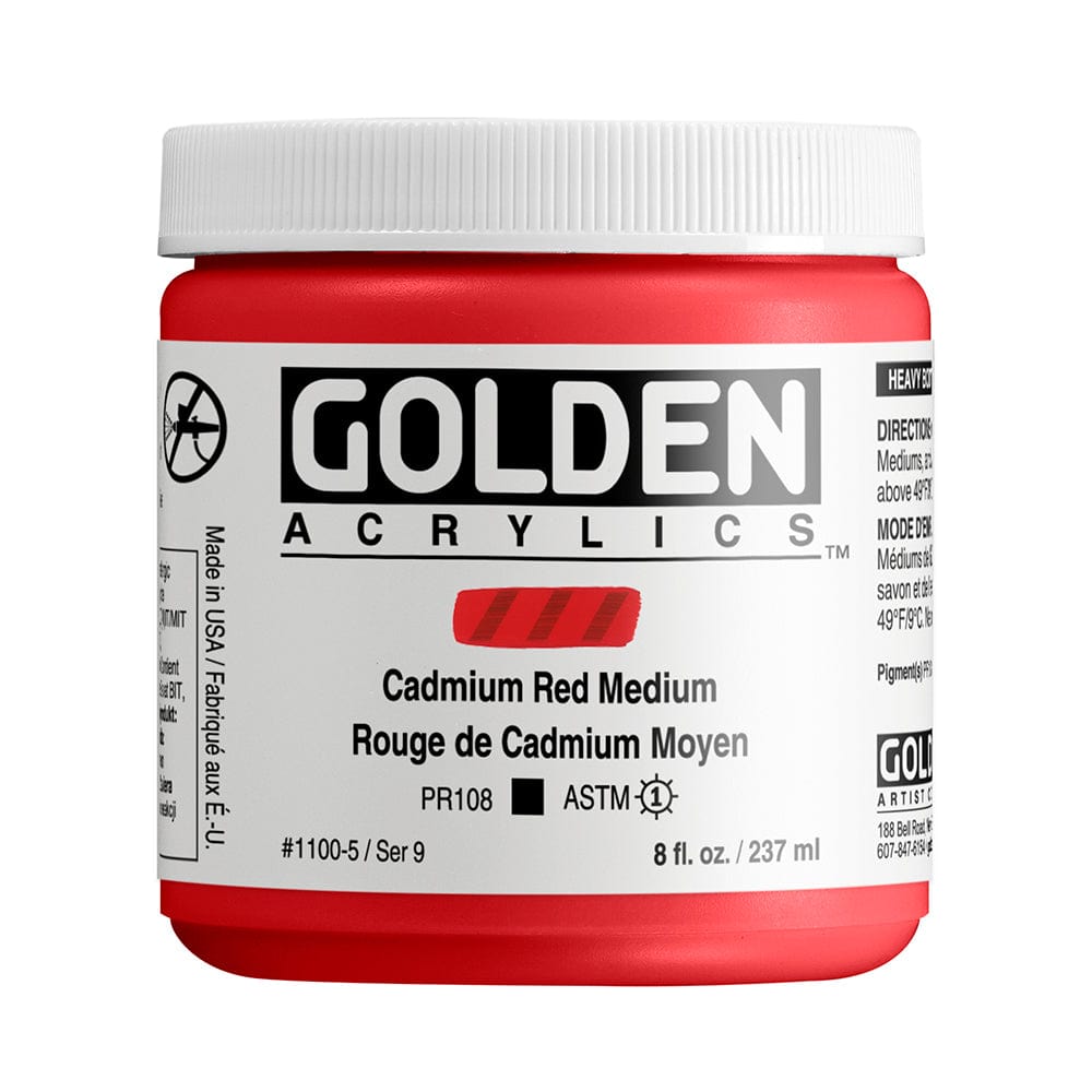 GOLDEN HEAVY BODY GOLDEN 236ml Golden HEAVY BODY C.P. Cadmium Red Medium
