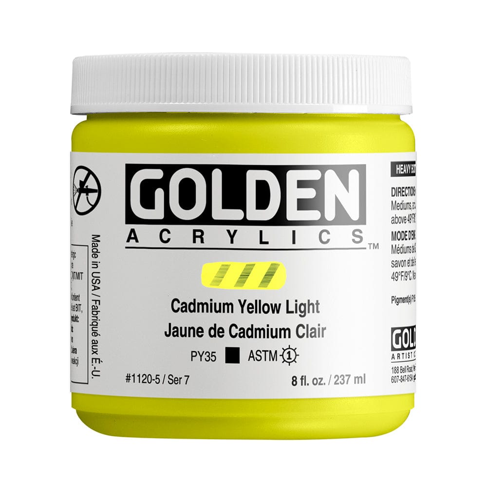GOLDEN HEAVY BODY GOLDEN 236ml Golden HEAVY BODY C.P. Cadmium Yellow Light