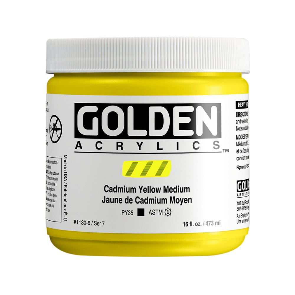 GOLDEN HEAVY BODY GOLDEN 473ml Golden HEAVY BODY C.P. Cadmium Yellow Medium