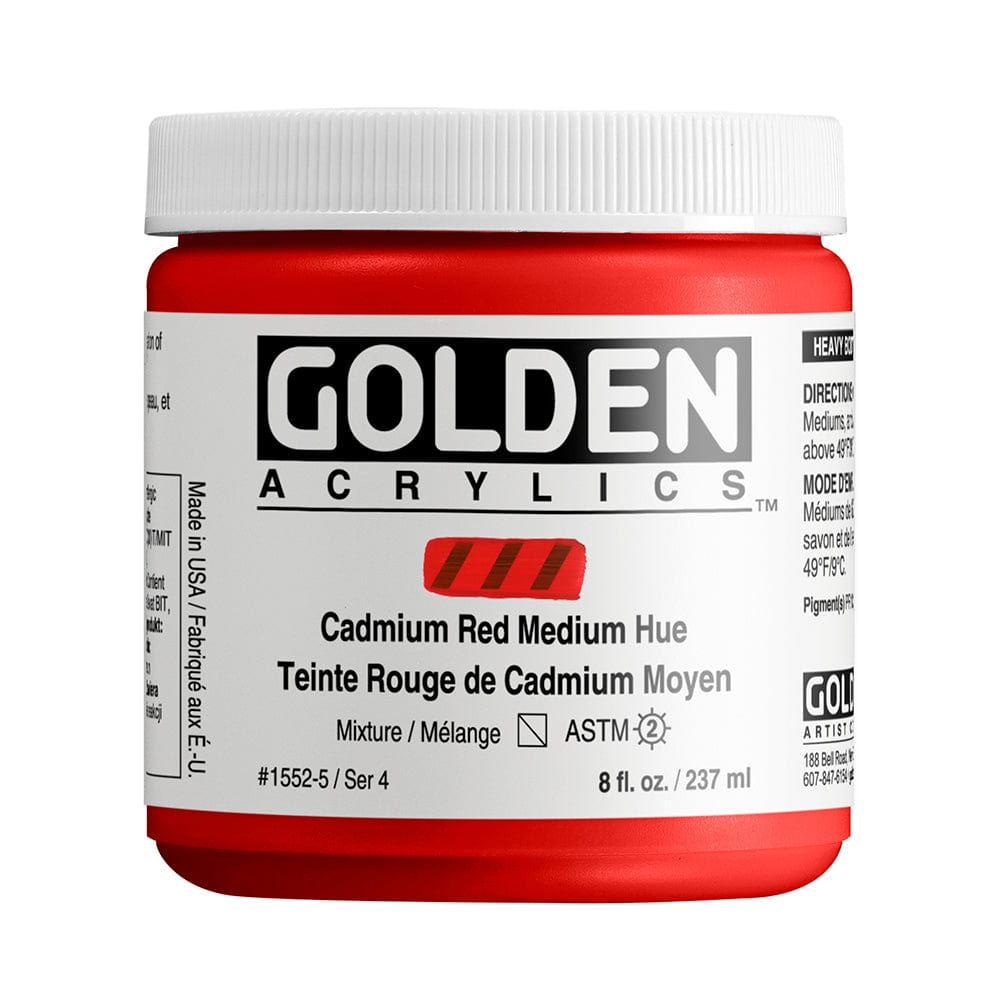 GOLDEN HEAVY BODY GOLDEN 236ml Golden HEAVY BODY Cadmium Red Medium Hue