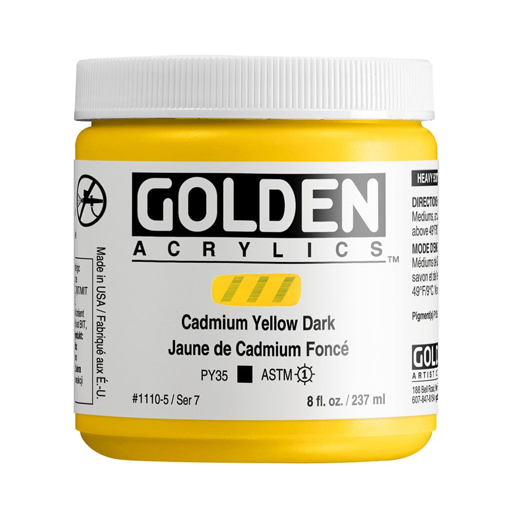 GOLDEN HEAVY BODY GOLDEN 236ml Golden HEAVY BODY Cadmium Yellow Dark
