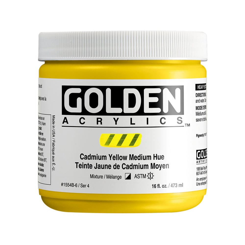 GOLDEN HEAVY BODY GOLDEN 473ml Golden HEAVY BODY Cadmium Yellow Medium Hue