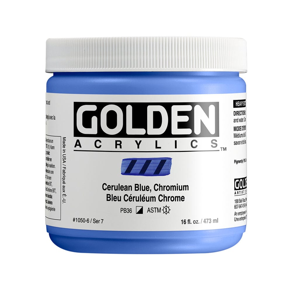 GOLDEN HEAVY BODY GOLDEN 473ml Golden HEAVY BODY Cerulean Blue Chromium