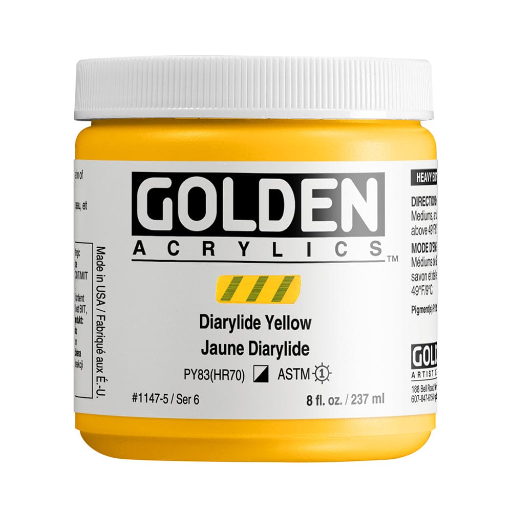 GOLDEN HEAVY BODY GOLDEN 236ml Golden HEAVY BODY Diarylide Yellow