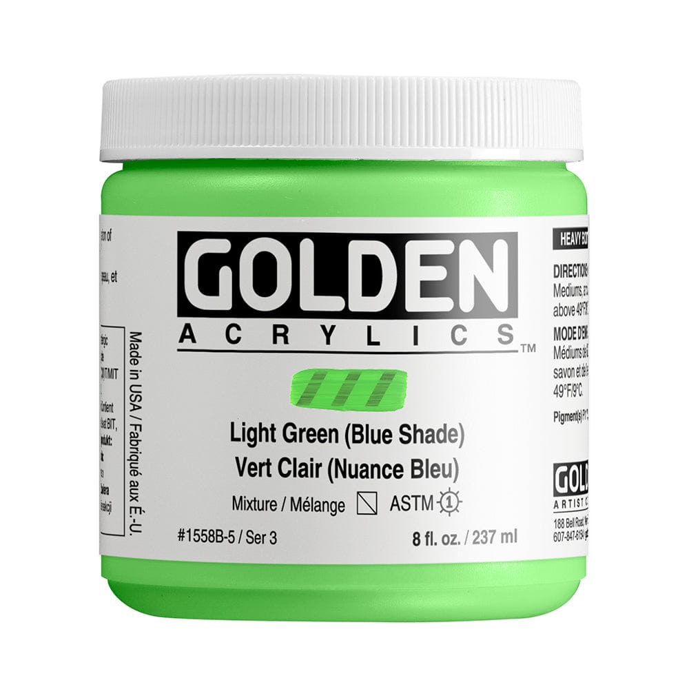 GOLDEN HEAVY BODY GOLDEN 236ml Golden HEAVY BODY Light Green Blue Shade