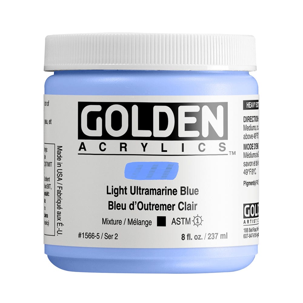 GOLDEN HEAVY BODY GOLDEN 236ml Golden HEAVY BODY Light Ultramarine Blue