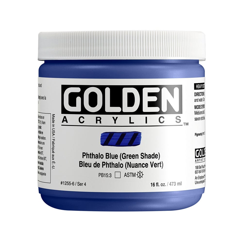 GOLDEN HEAVY BODY GOLDEN 473ml Golden HEAVY BODY Phthalo Blue /G.S.