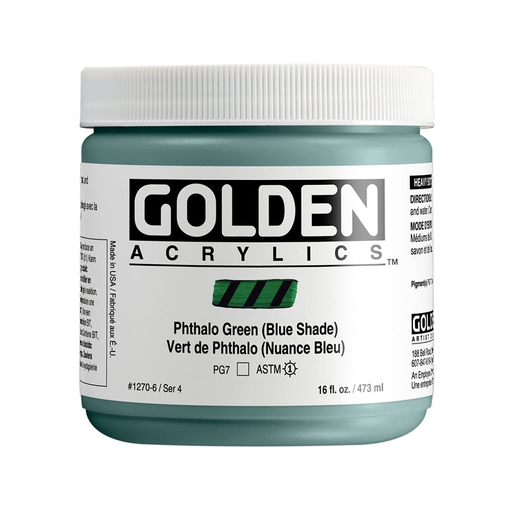 GOLDEN HEAVY BODY GOLDEN 473ml Golden HEAVY BODY Phthalo Green (Blue Shade)