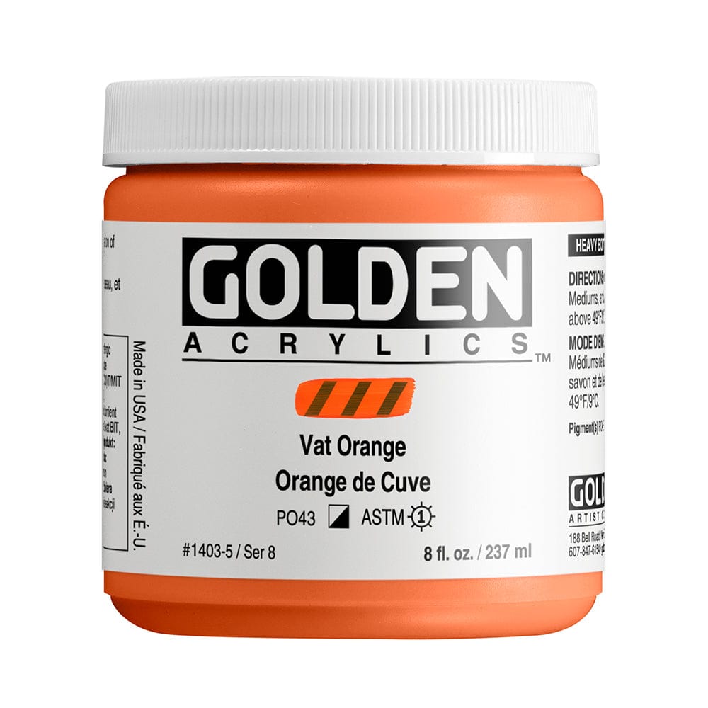 GOLDEN HEAVY BODY GOLDEN 236ml Golden HEAVY BODY Vat Orange