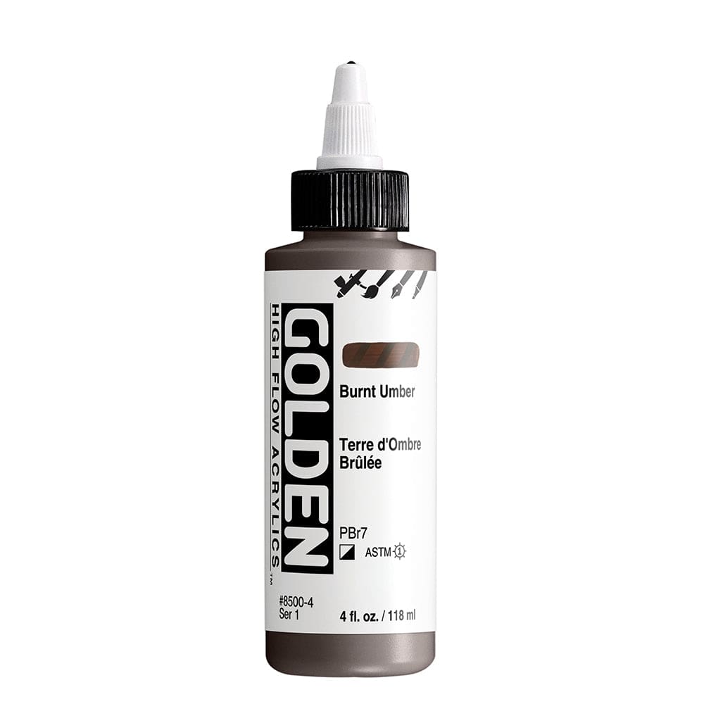 GOLDEN HIGH FLOW GOLDEN 118ml Golden HIGH FLOW Burnt Umber