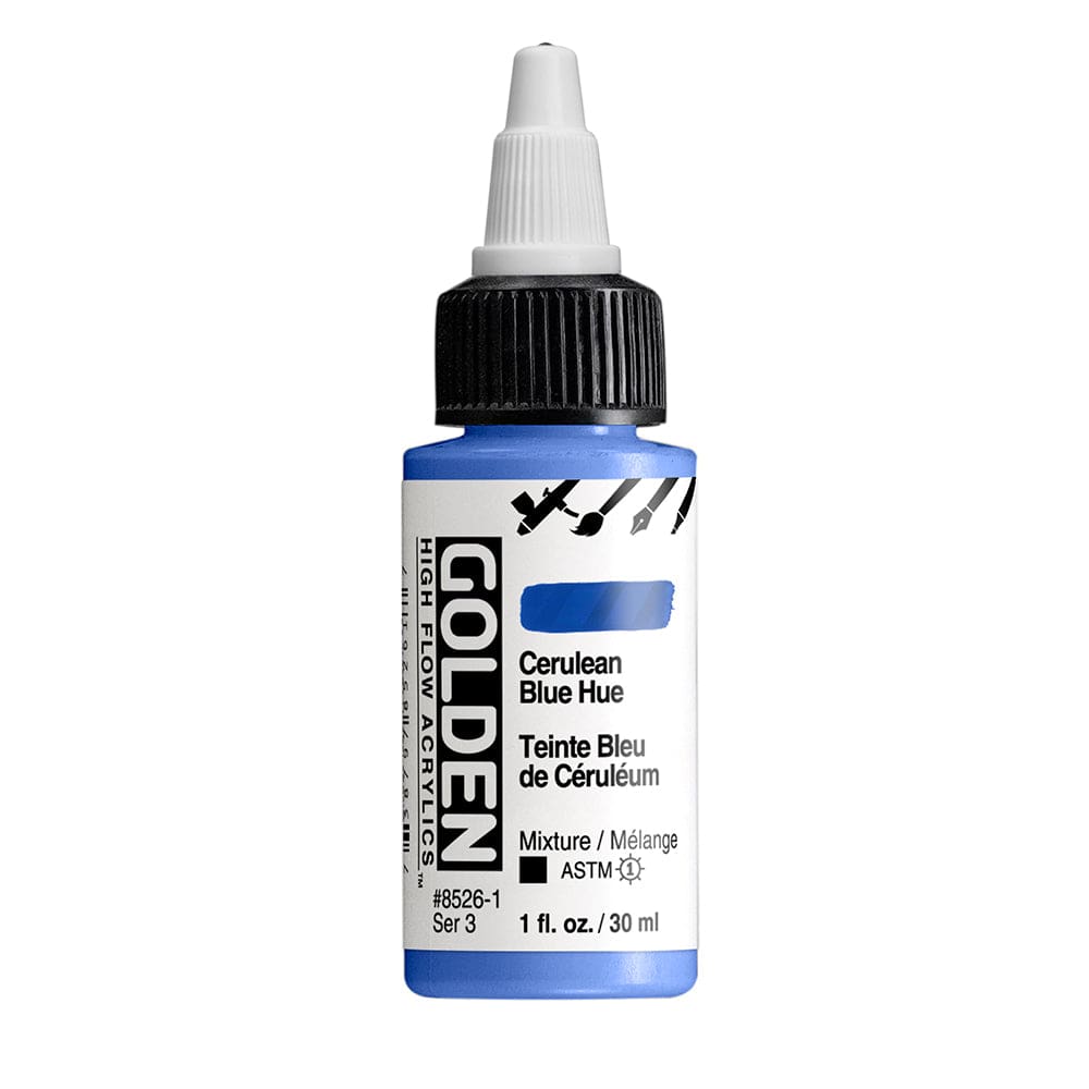 GOLDEN HIGH FLOW GOLDEN 30ml Golden HIGH FLOW Cerulean Blue Hue