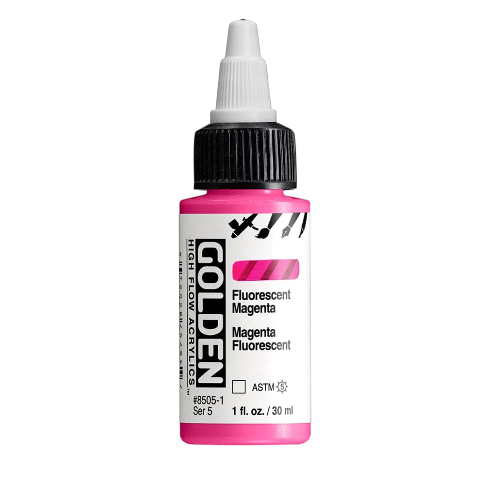 GOLDEN HIGH FLOW GOLDEN 30ml Golden HIGH FLOW Fluorescent Magenta