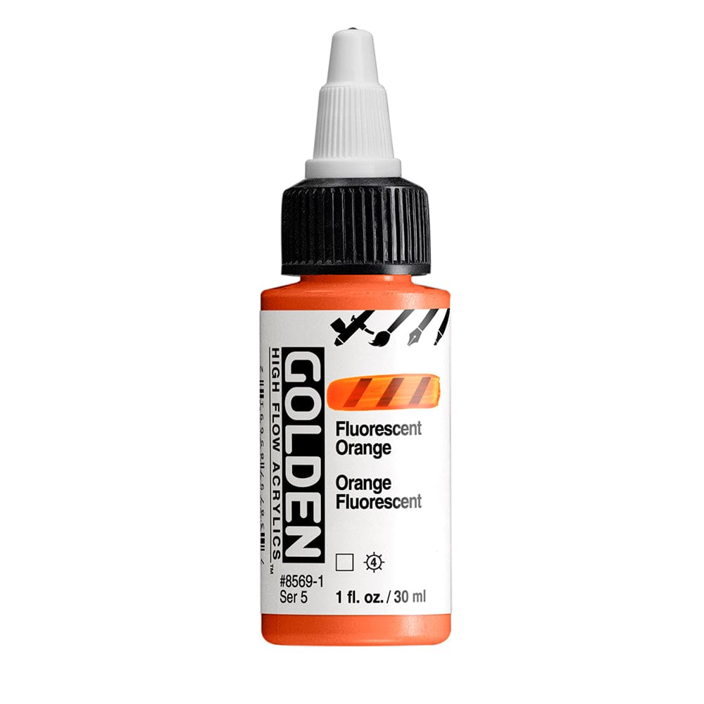 GOLDEN HIGH FLOW GOLDEN 30ml Golden HIGH FLOW Fluorescent Orange