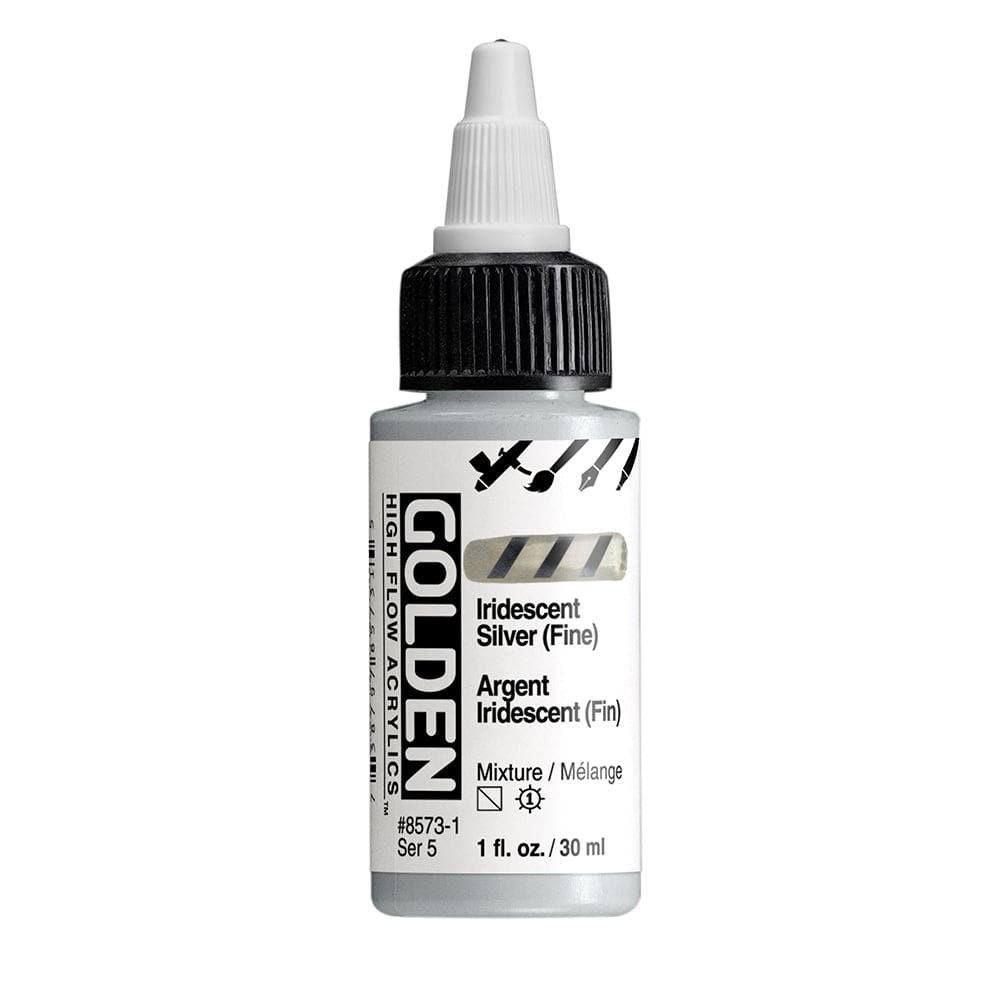 GOLDEN HIGH FLOW GOLDEN 30ml Golden HIGH FLOW Iridescent Silver (Fine)
