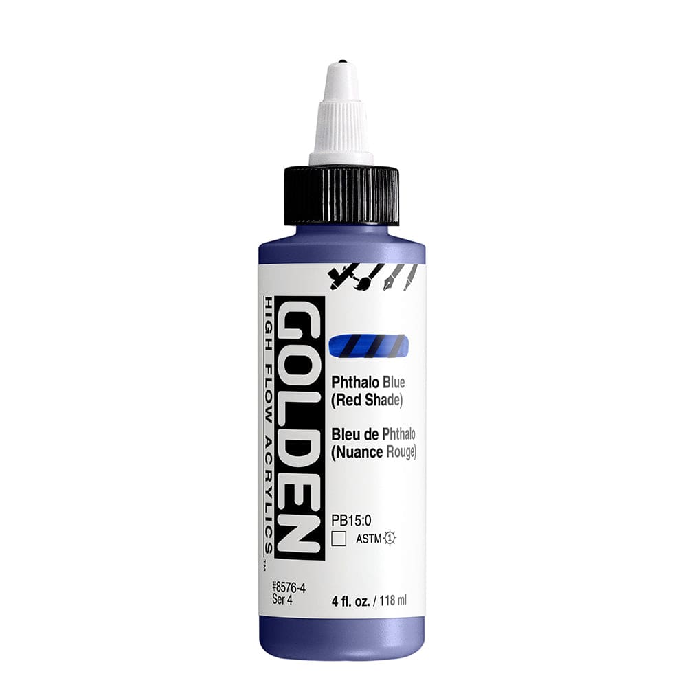 GOLDEN HIGH FLOW GOLDEN 118ml Golden HIGH FLOW Phthalo Blue (Red Shade)