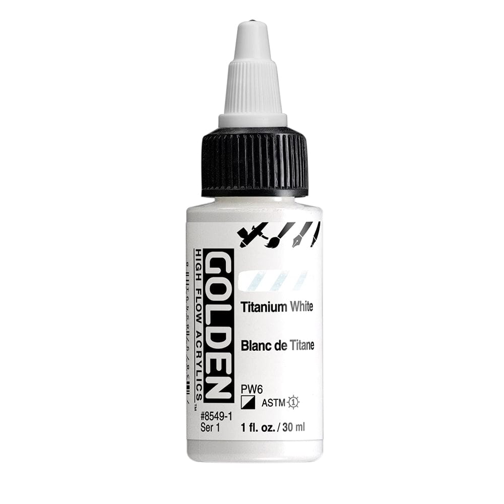 GOLDEN HIGH FLOW GOLDEN 30ml Golden HIGH FLOW Titanium White
