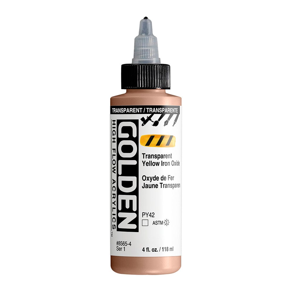 GOLDEN HIGH FLOW GOLDEN 118ml Golden HIGH FLOW Transparent Yellow Iron Oxide